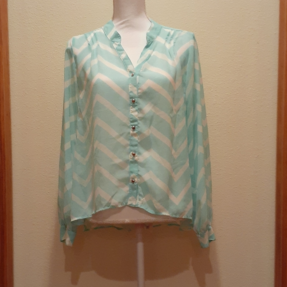 Chevron blouse